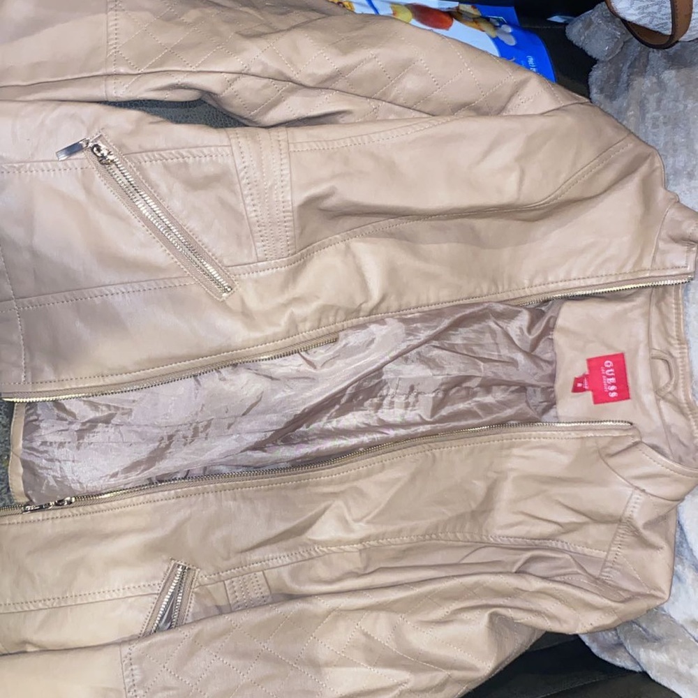 Guess leather jacket